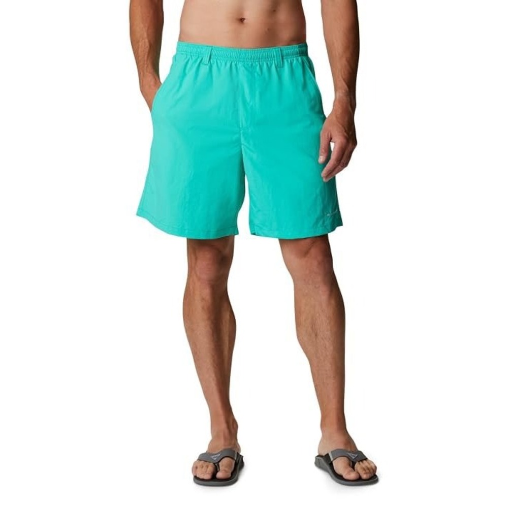 Columbia PFG Backcast III Fishing Shorts Mens XL Mint Green PreLoved